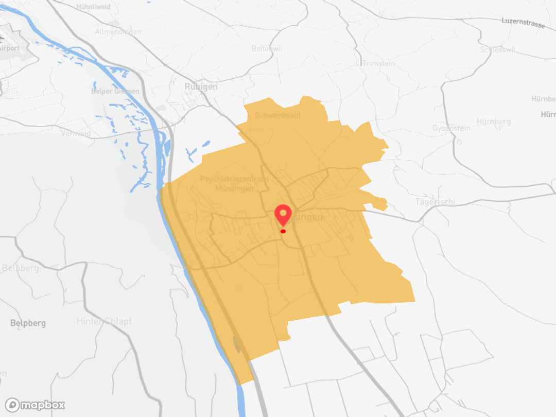 Münsingen mit S1 nach Bern und Thun