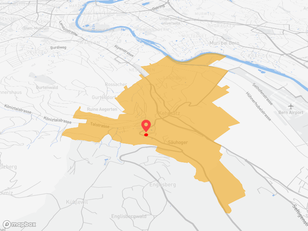 Kehrsatz - Bern nah, Gurten vor der Tür
