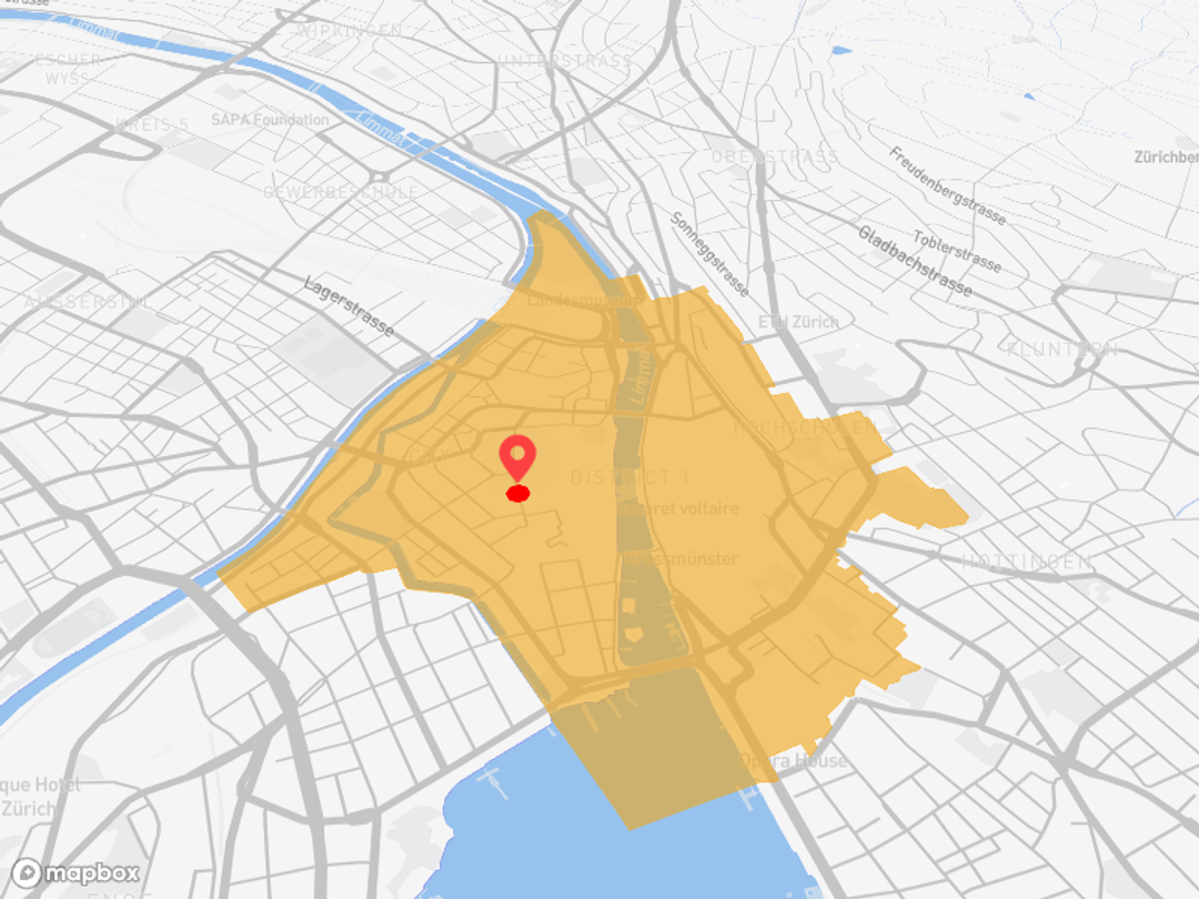 Zürich Kreis 1 - City, See und S-Bahn