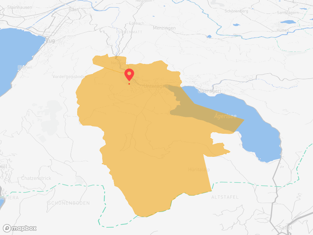 Unterägeri - am Ägerisee mit 15-Min.-Bus