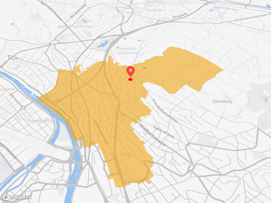 Zürich Oberstrass: ÖV und Naherholung