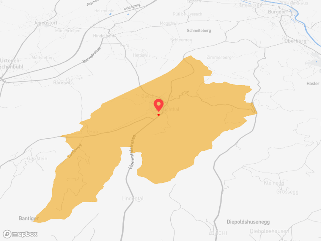 Krauchthal - gut angebunden im Grünen
