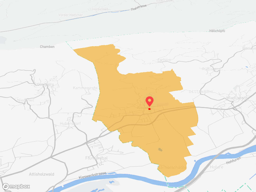 Attiswil BE mit Bahnanschluss und Aarenähe