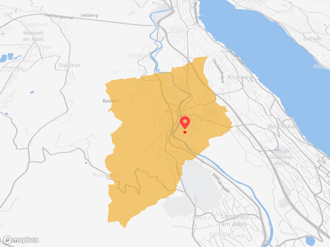 Adliswil - Stadt am Sihlufer mit SZU-S4