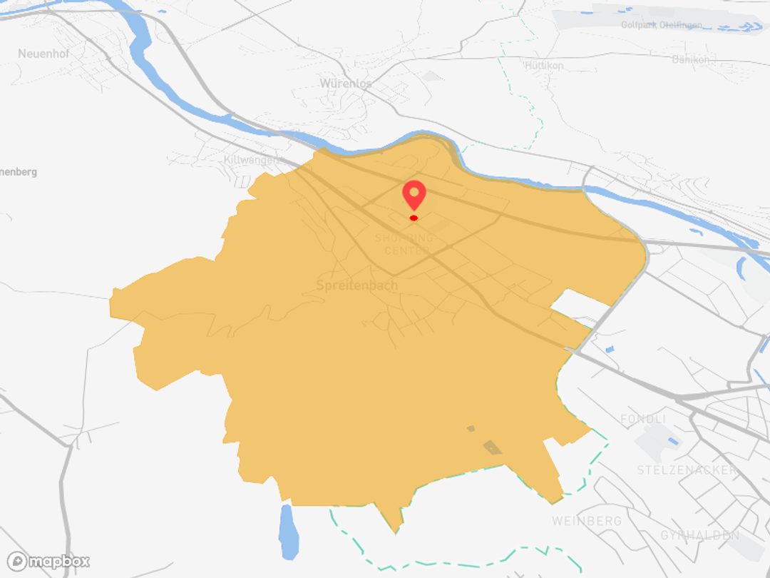 Spreitenbach AG - ÖV-Knoten und A1-Zugang