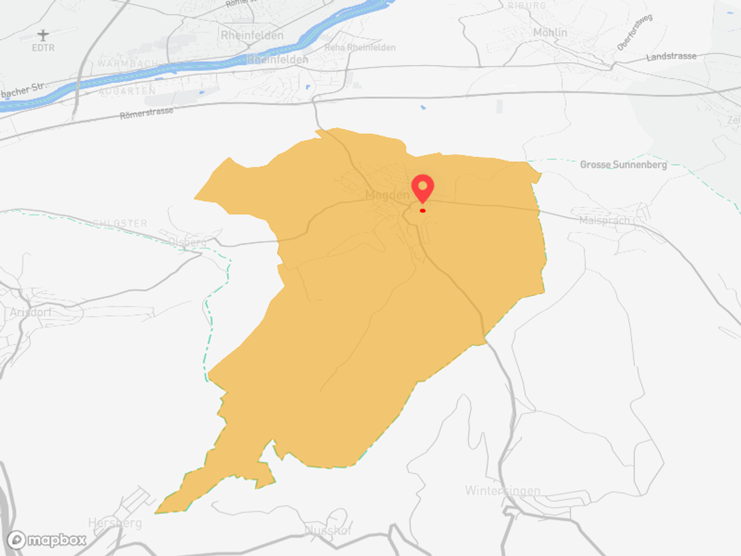 Magden AG mit Halbstundentakt nach Rheinfelden