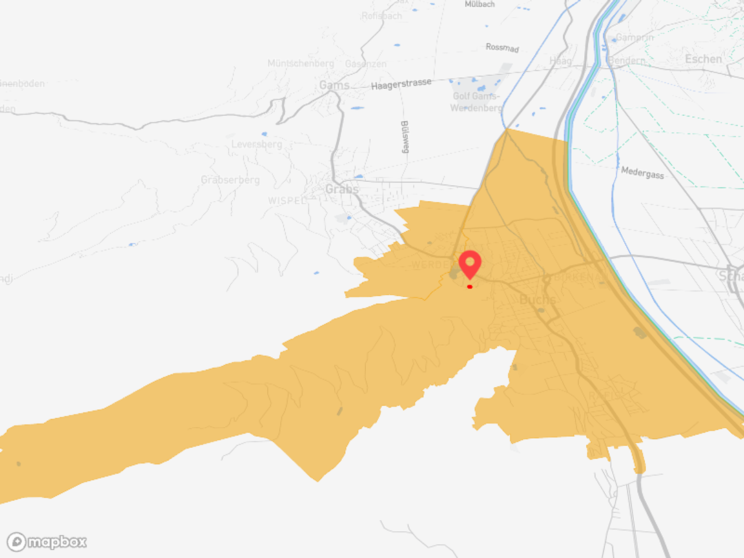 Buchs SG - Stadt im Herzen des Rheintals nah zu Liechtenstein