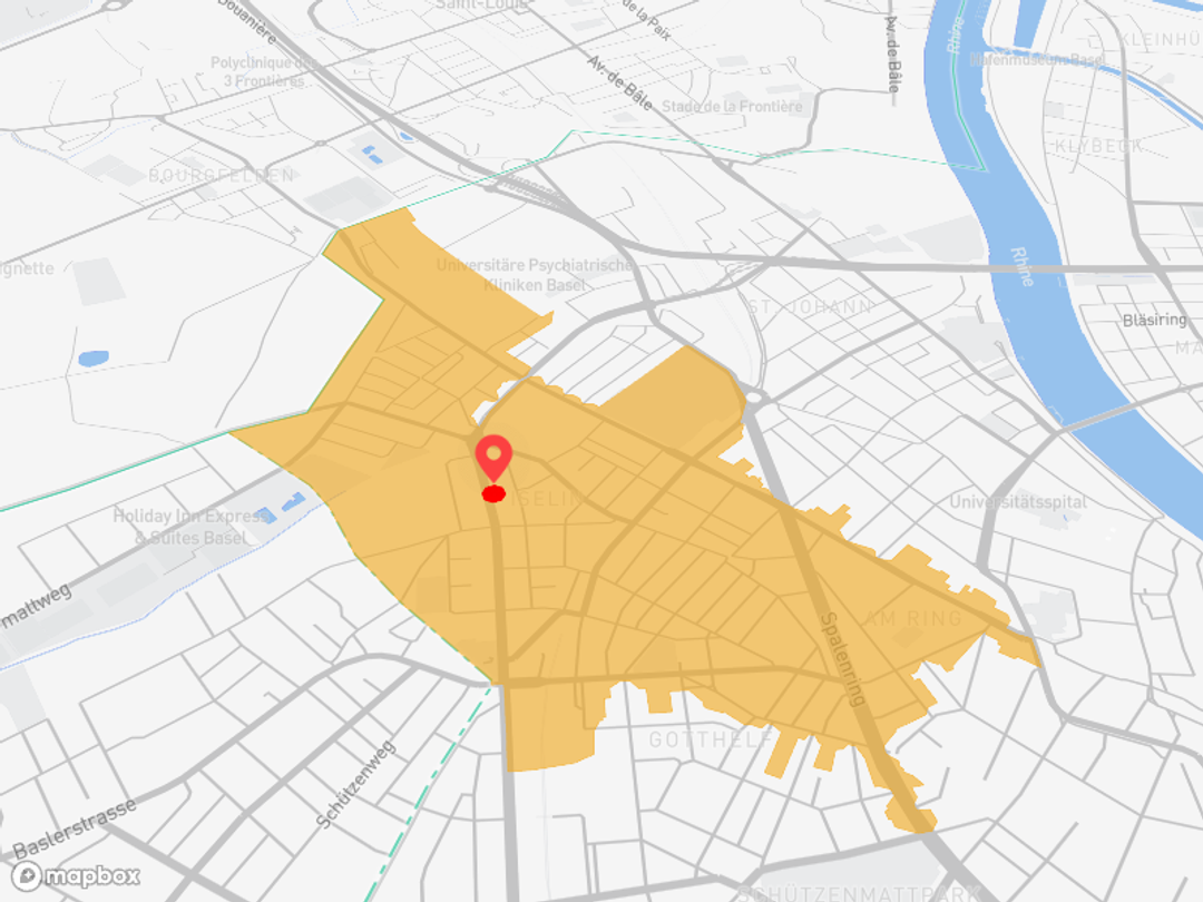 Basel Iselin mit Kannenfeldpark