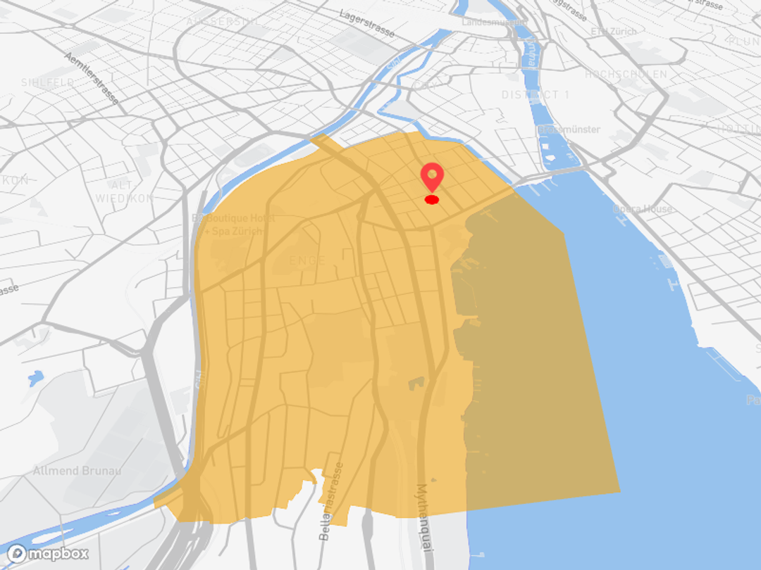 Zürich Enge - urban, see- und ÖV-nah