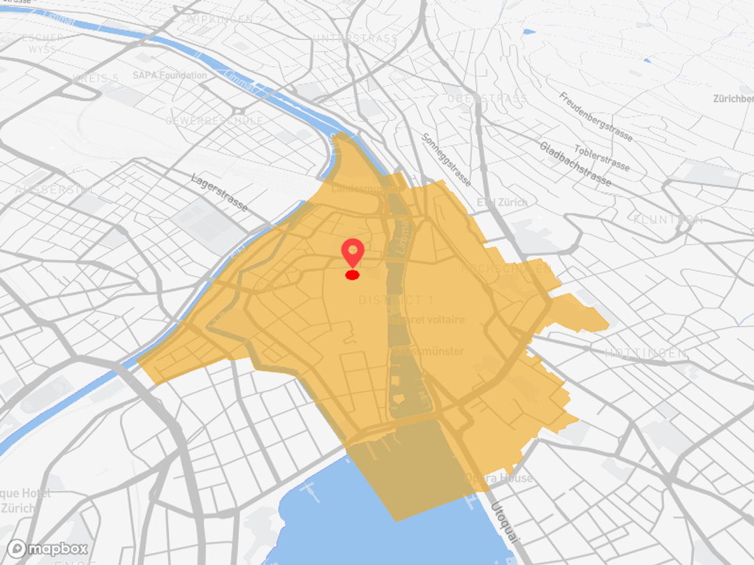 Zürich Altstadt - ÖV, Kultur und Lindenhof