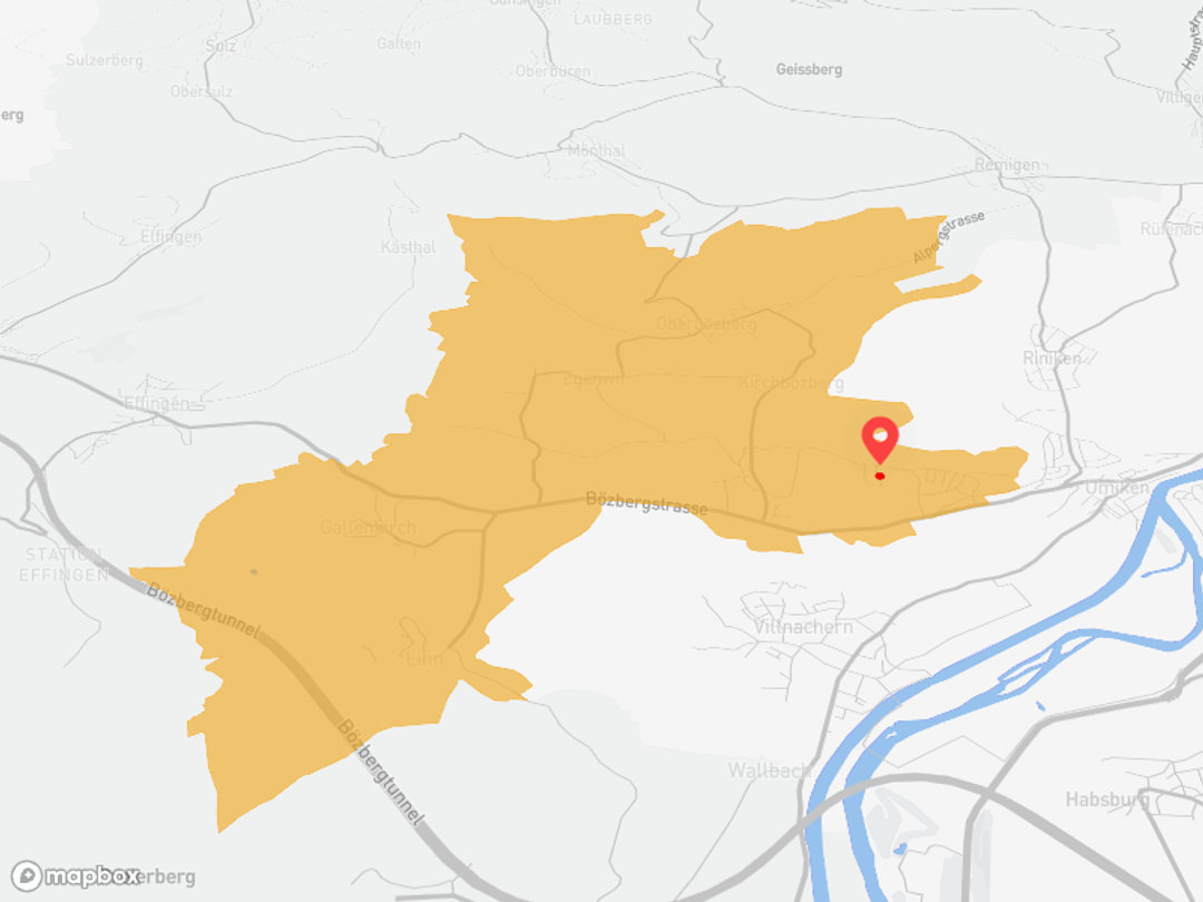 Bözberg AG mit Jurapark und Postautoanschluss