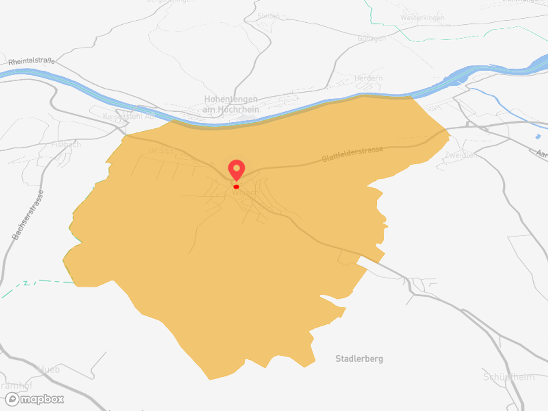 Weiach mit S36-Anschluss via Kaiserstuhl