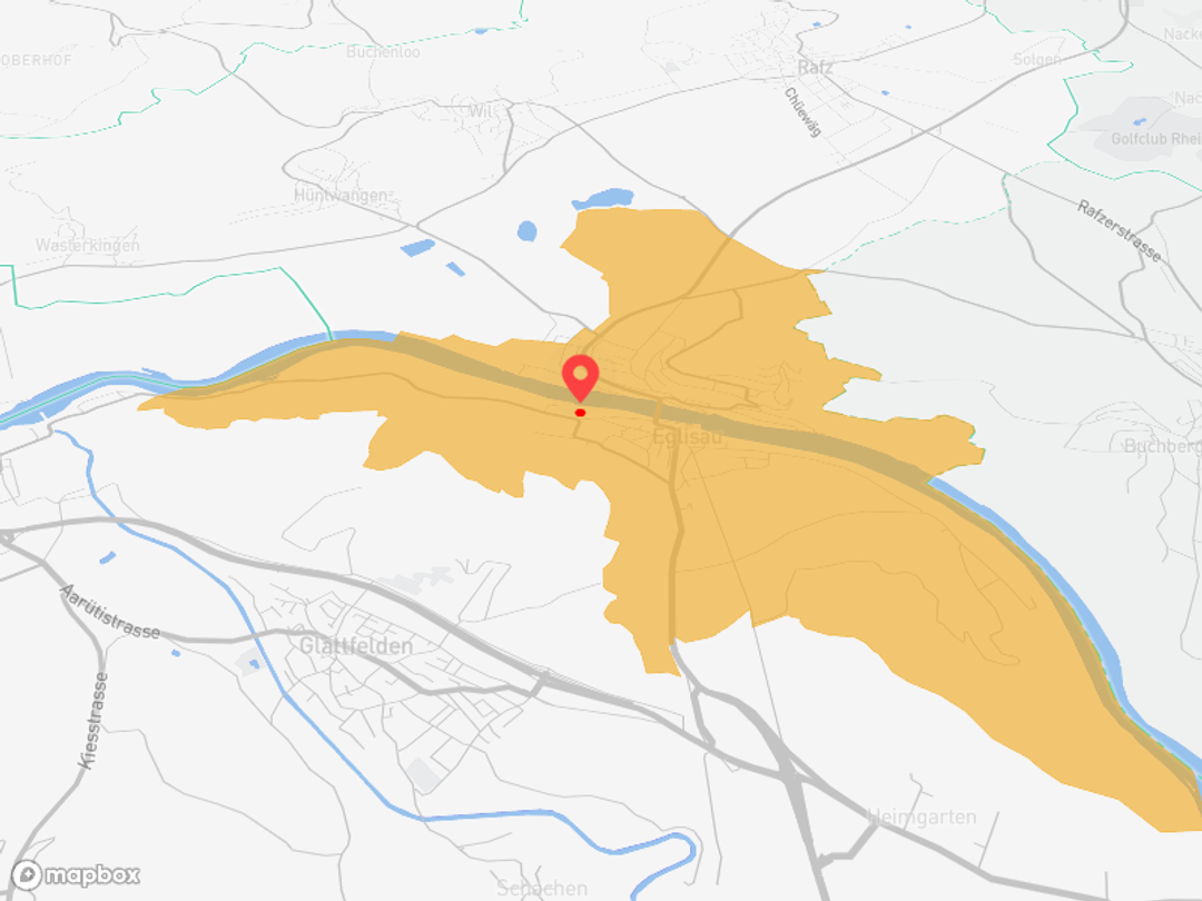Eglisau ZH - Rheinstadt mit S9-Anschluss