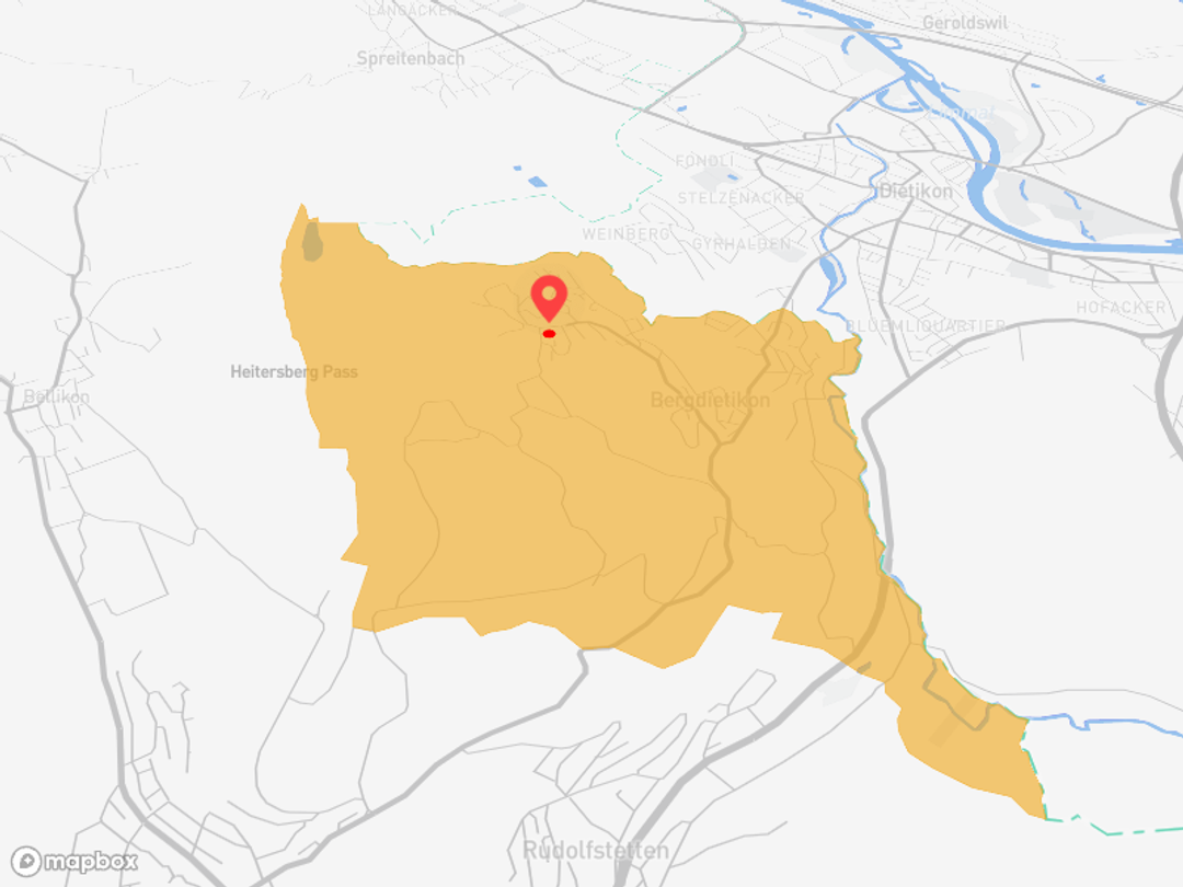 Bergdietikon mit direkter Busanbindung