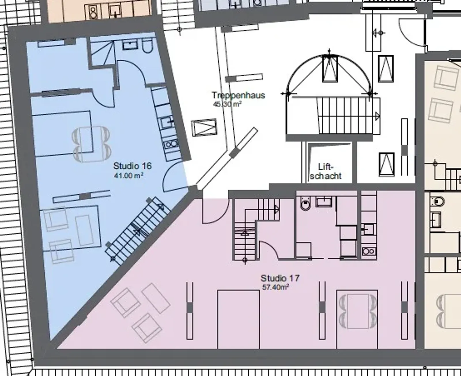 Historischer Charme trifft modernes Wohnen – 2½-Zimmer-Galeriewohnung beim Bahnhof Stein AG — Ansicht 7