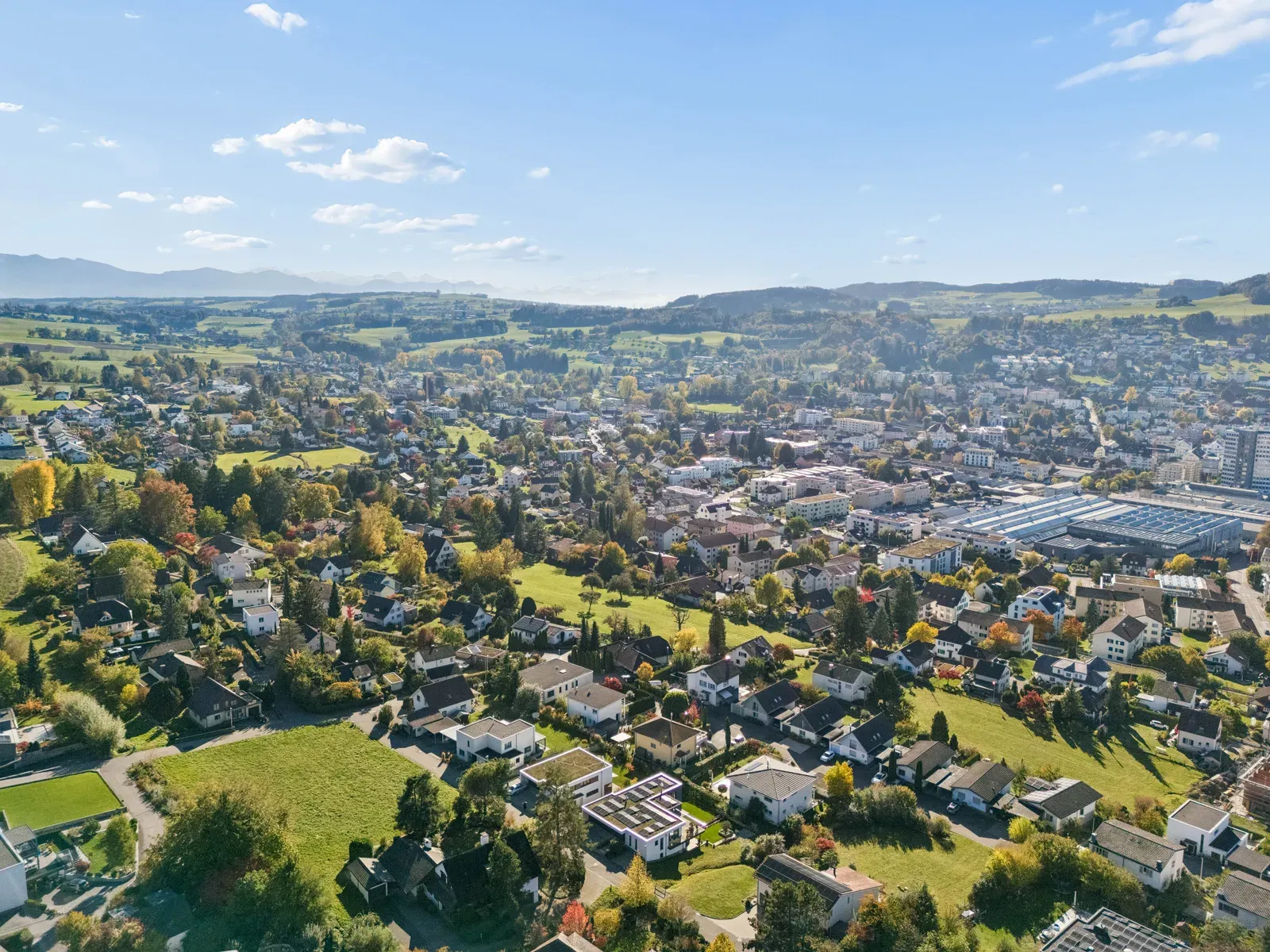 Teich, Steg & Palme: Familienhaus mit Ferien-Garten in Menziken — Ansicht 2