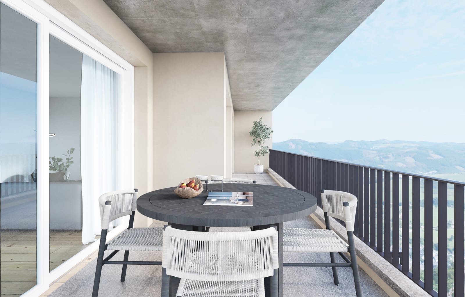 Grosszügige 4.5-Zimmer-Wohnung an sonniger Hanglage — Ansicht 6