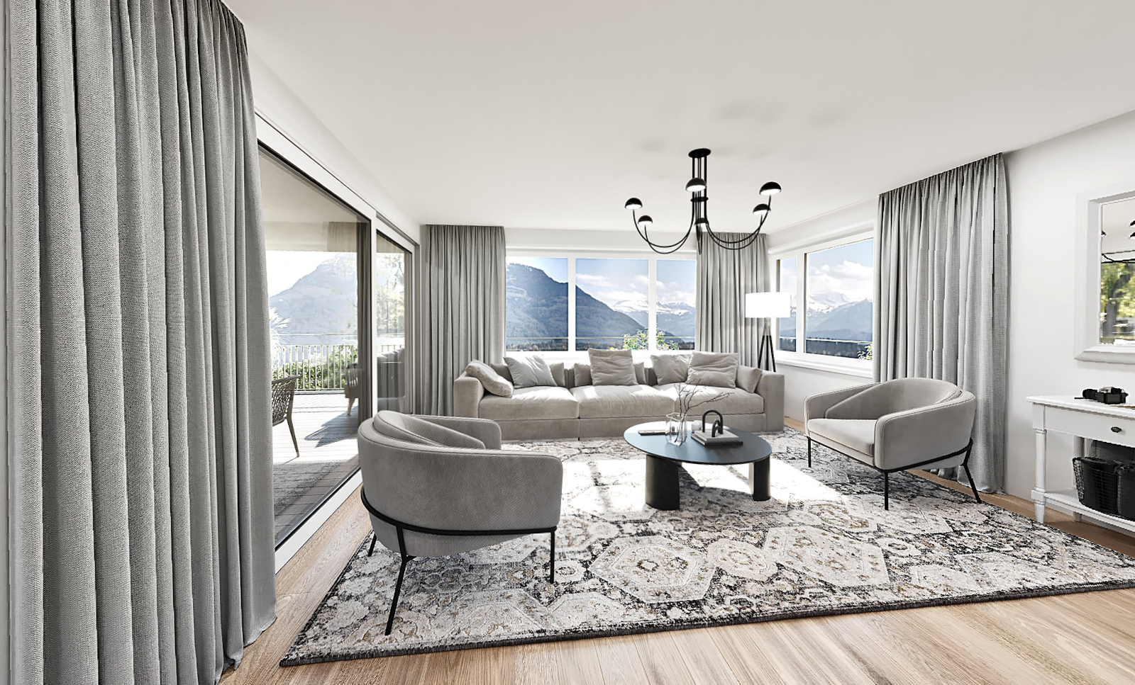 Exklusives Wohnen mit Weitblick – Ihr neues Zuhause in Udligenswil — Ansicht 5
