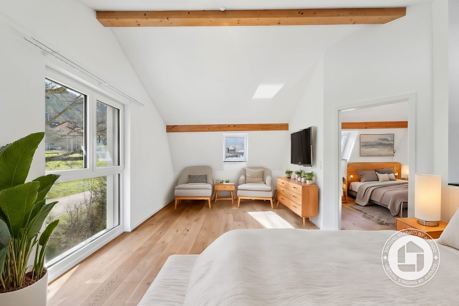Stilvolles Wohnen: 5.5-Zimmer-Doppelhaus mit Wintergarten — Ansicht 11
