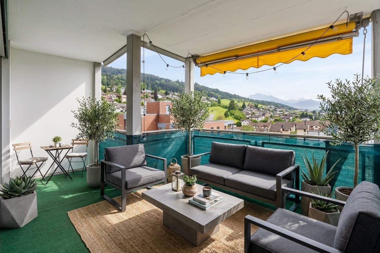 Panorama-Weitsicht & Sonnenuntergang im obersten Stock — Ansicht 11