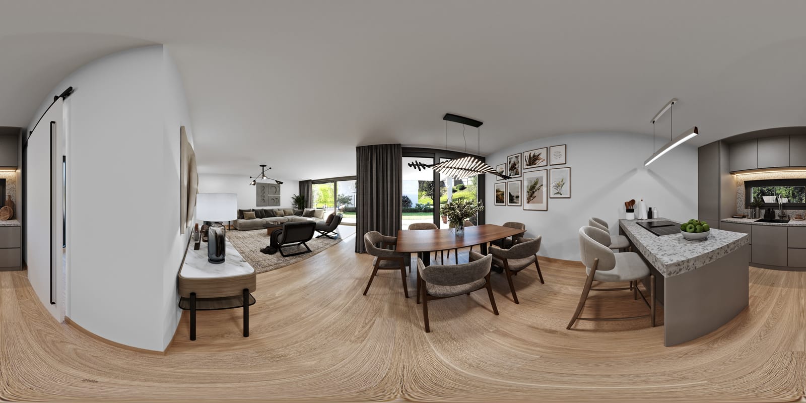 Modernes 4.5-Zimmer-Einfamilienhaus in Zullwil mit Panorama — Ansicht 4