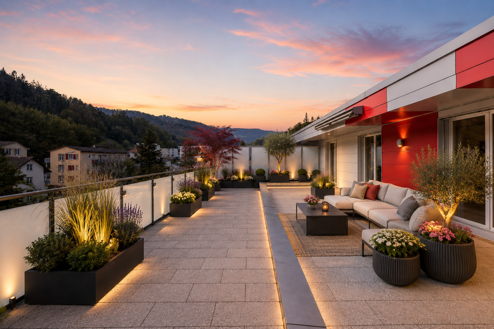 4.5-Zimmer-Attikawohnung mit grosser Dachterrasse! — Ansicht 1