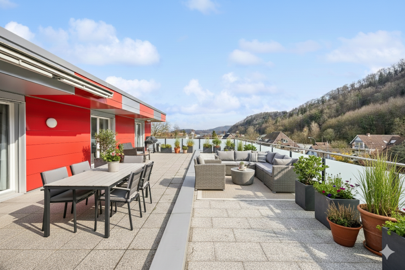 3.5-Zimmer-Attikawohnung mit 75m² Privater Dachterrasse — Ansicht 15
