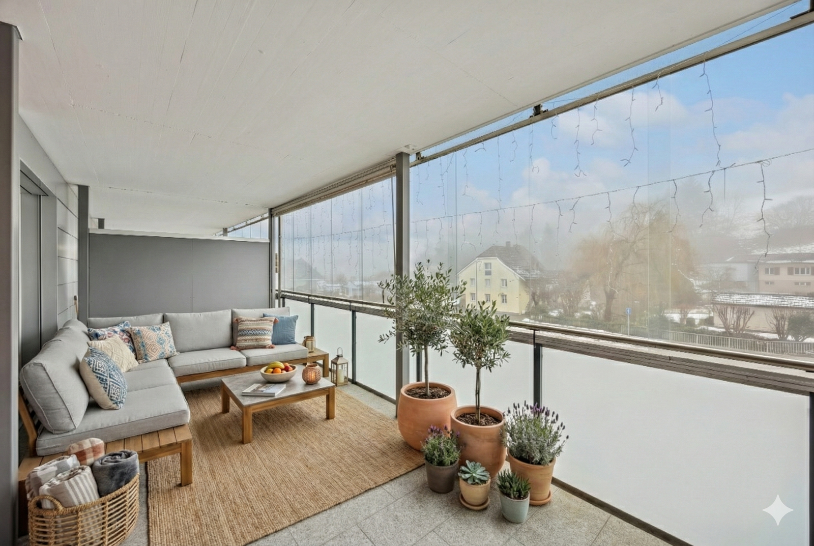 Attraktive, helle 3.5-Zimmer-Wohnung mit grossem Balkon in Trimbach zu verkaufen. — Ansicht 3
