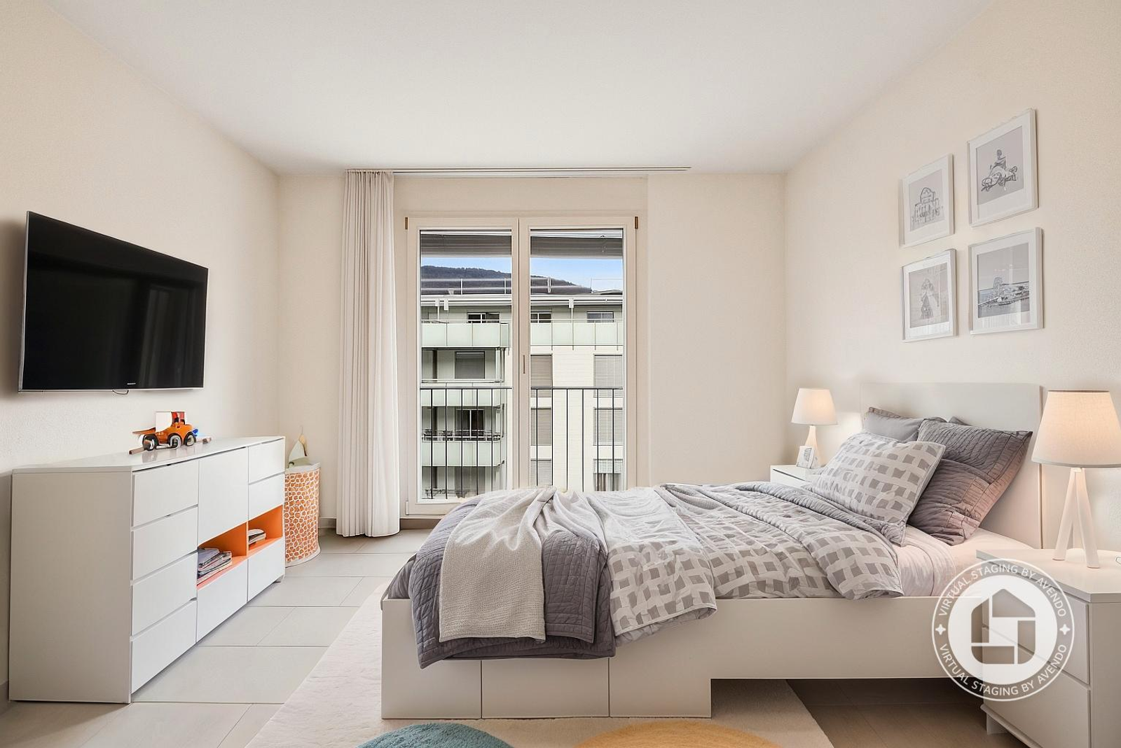 Attraktive, helle 3.5-Zimmer-Wohnung mit grossem Balkon in Trimbach zu verkaufen. — Ansicht 5