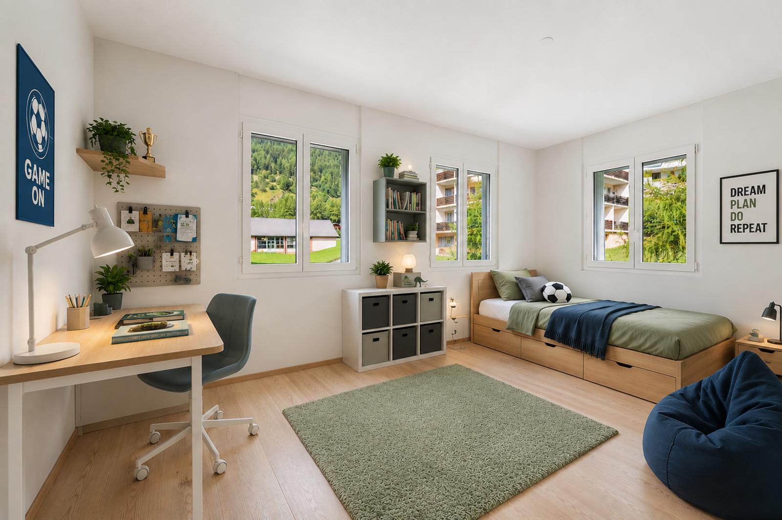 Ihr Rückzugsort in den Alpen: 4.5-Zimmer-Residenz in Leukerbad — Ansicht 7