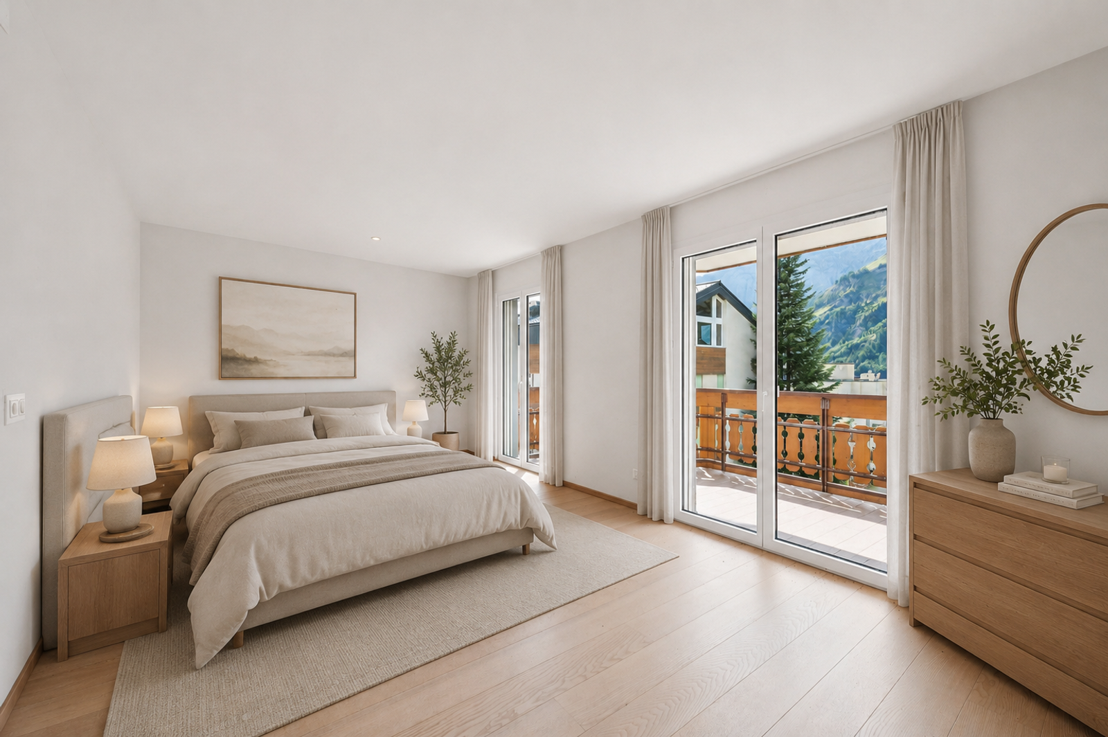 Ihr Rückzugsort in den Alpen: 4.5-Zimmer-Residenz in Leukerbad — Ansicht 5