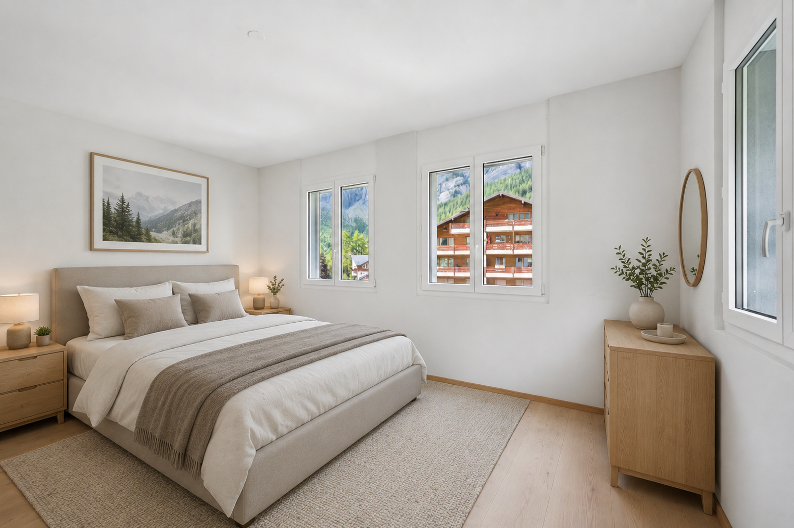 Ihr Rückzugsort in den Alpen: 4.5-Zimmer-Residenz in Leukerbad — Ansicht 10