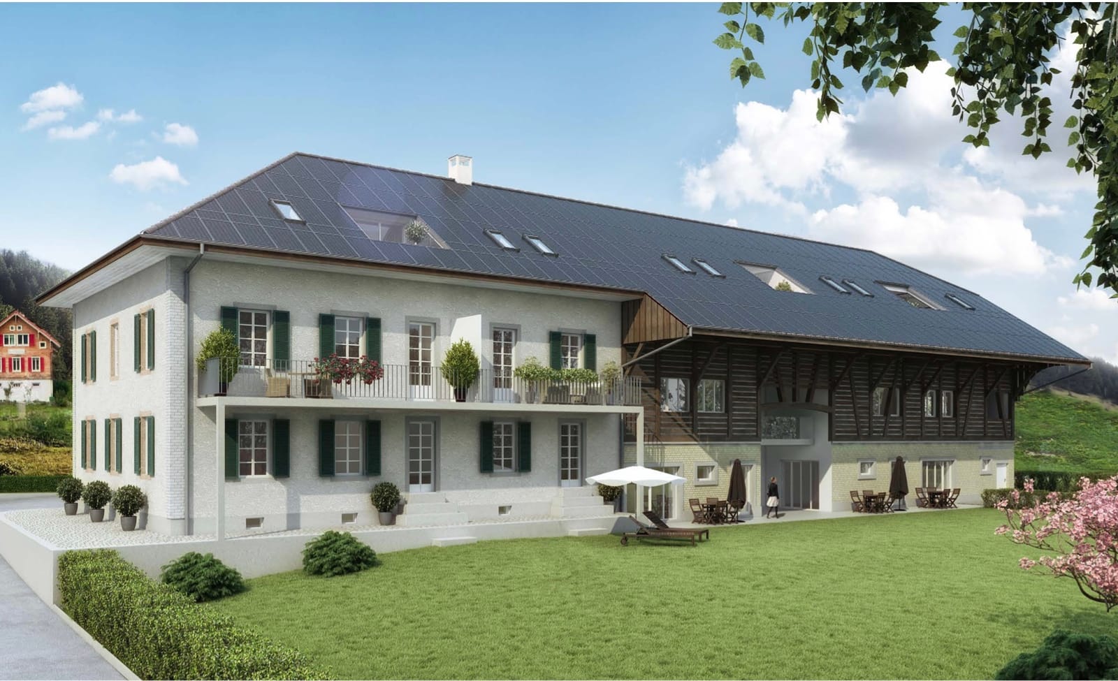 Historisches Bijou mit modernem Ausbaustandard – 2.5-Zimmer-Wohnung mit Balkon — Ansicht 8