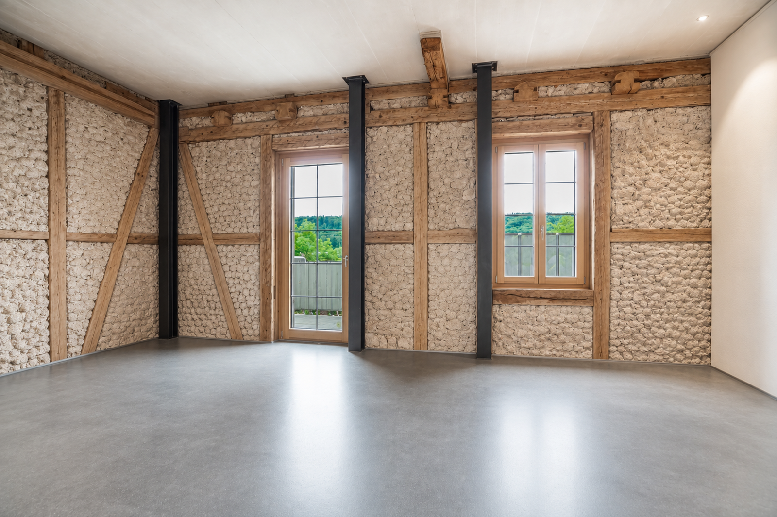 Historisches Bijou mit modernem Ausbaustandard – 2.5-Zimmer-Wohnung mit Balkon — Ansicht 12