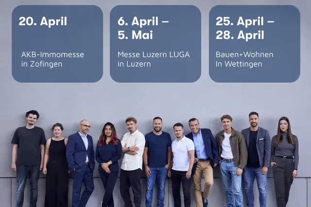Mit avendo an die Bauen+Wohnen, Luga + AKB Immobilien Messe