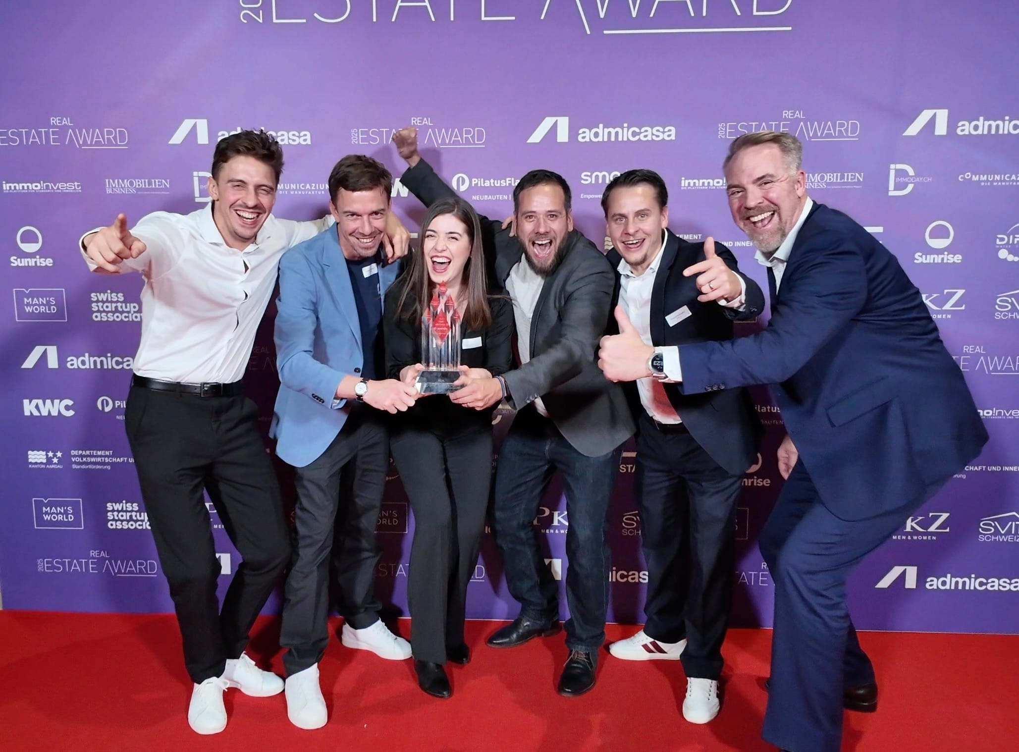 Wir haben den Real Estate Award 2025 gewonnen – dank euch!