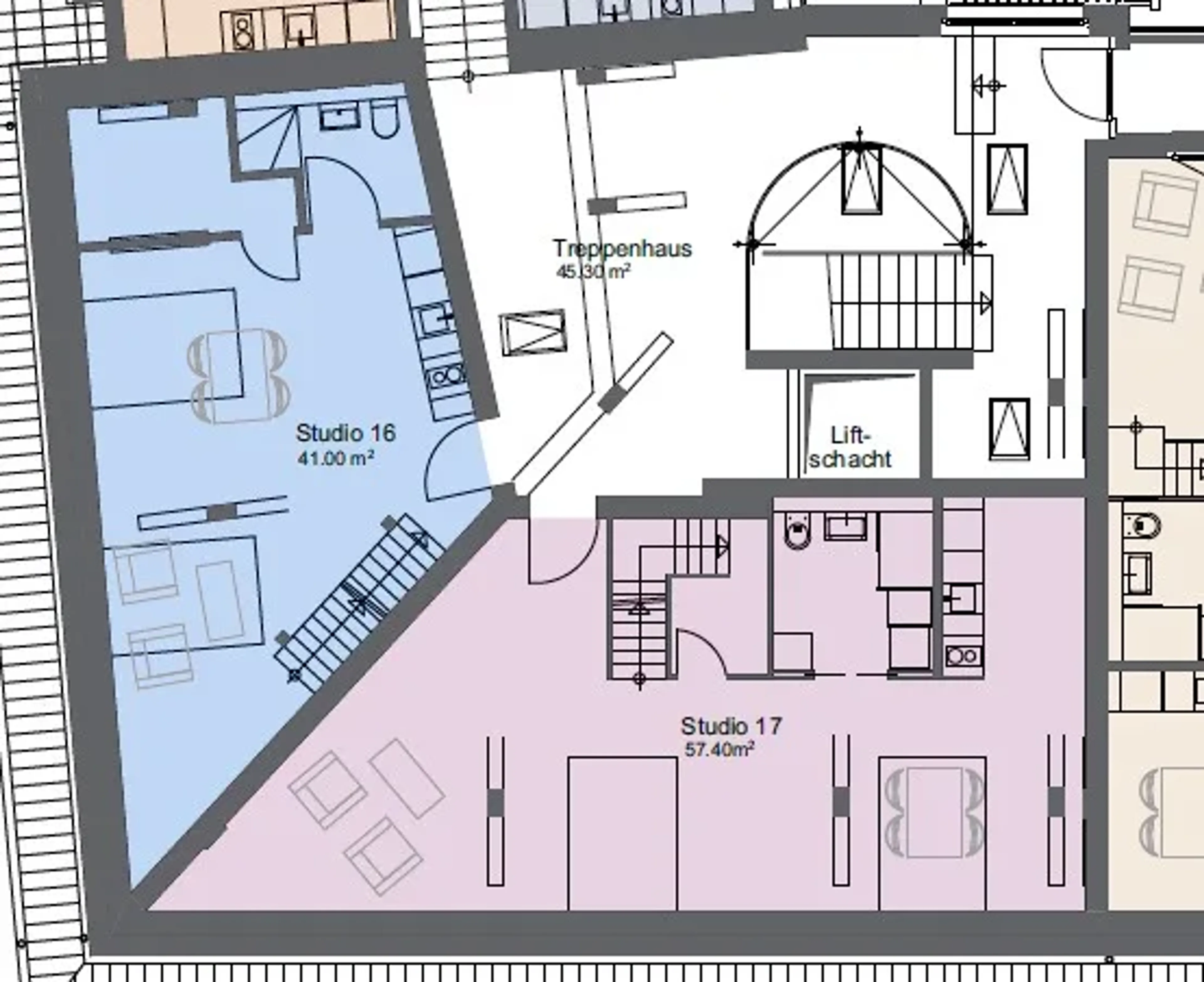Historischer Charme trifft modernes Wohnen – 2½-Zimmer-Galeriewohnung beim Bahnhof Stein AG - 7