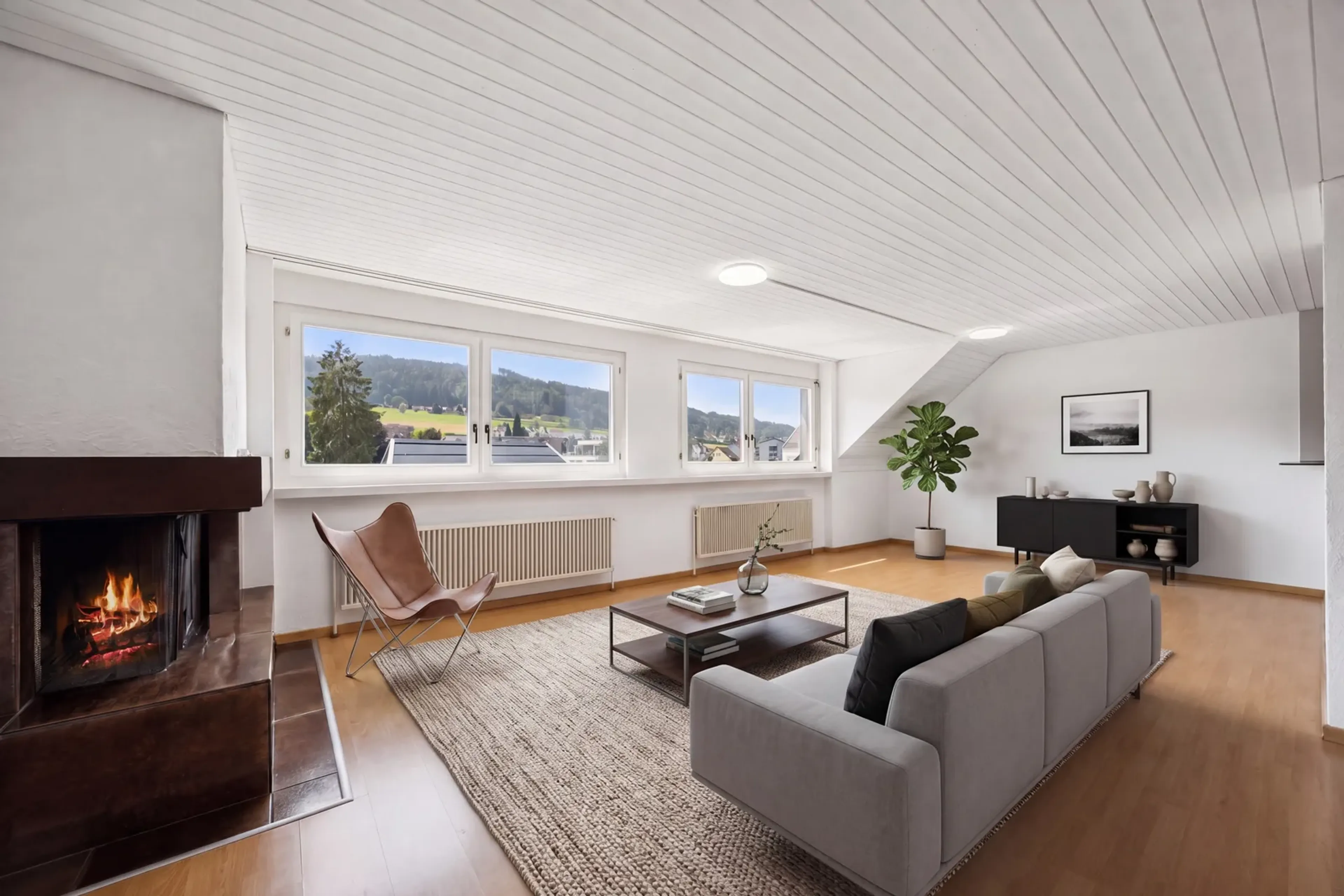 5.5-Zimmer-Duplex mit 160 m²: Platz wie im Einfamilienhaus, Komfort wie in einer Wohnung - Bild 1