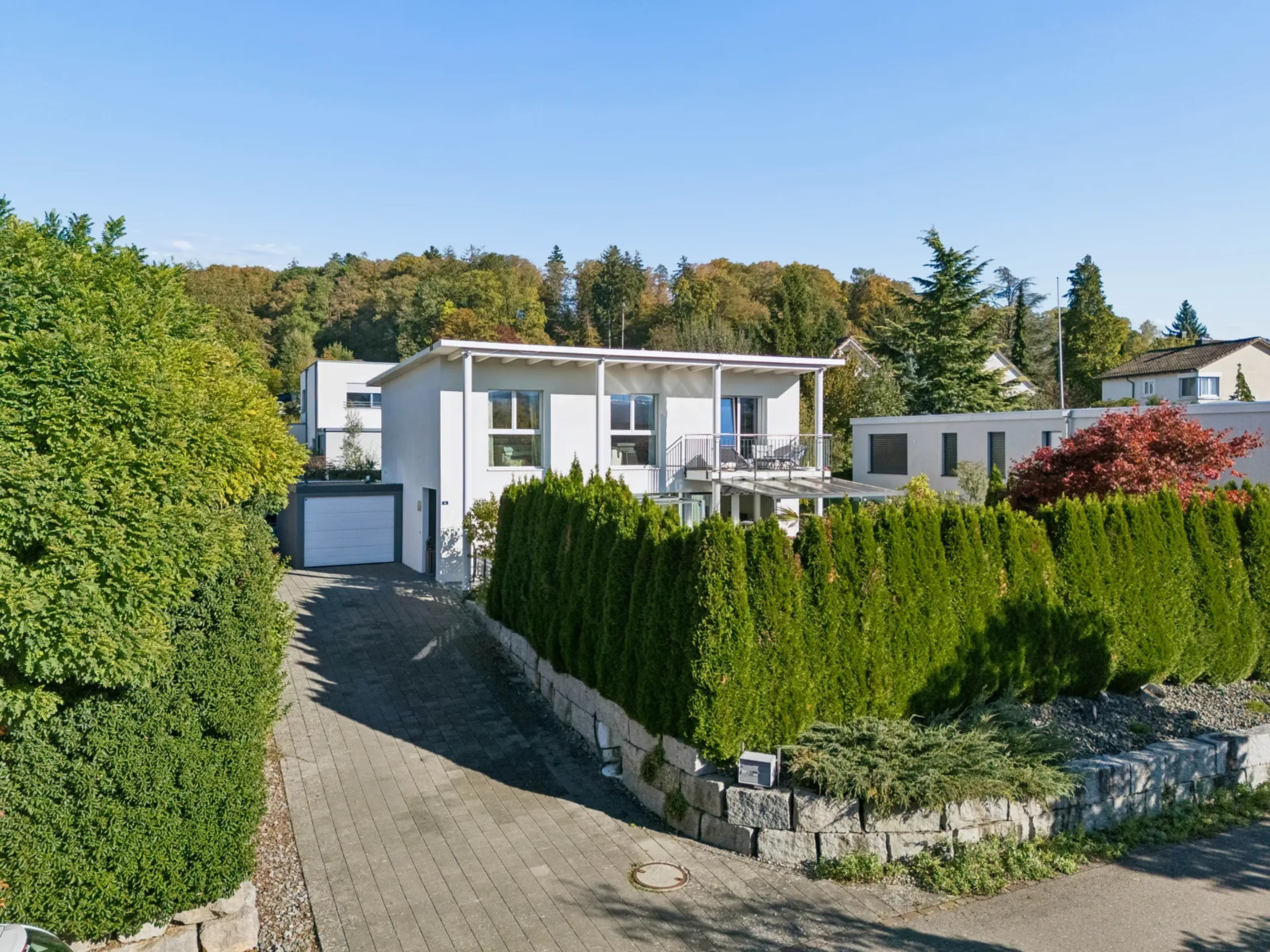Teich, Steg & Palme: Familienhaus mit Ferien-Garten in Menziken - 26