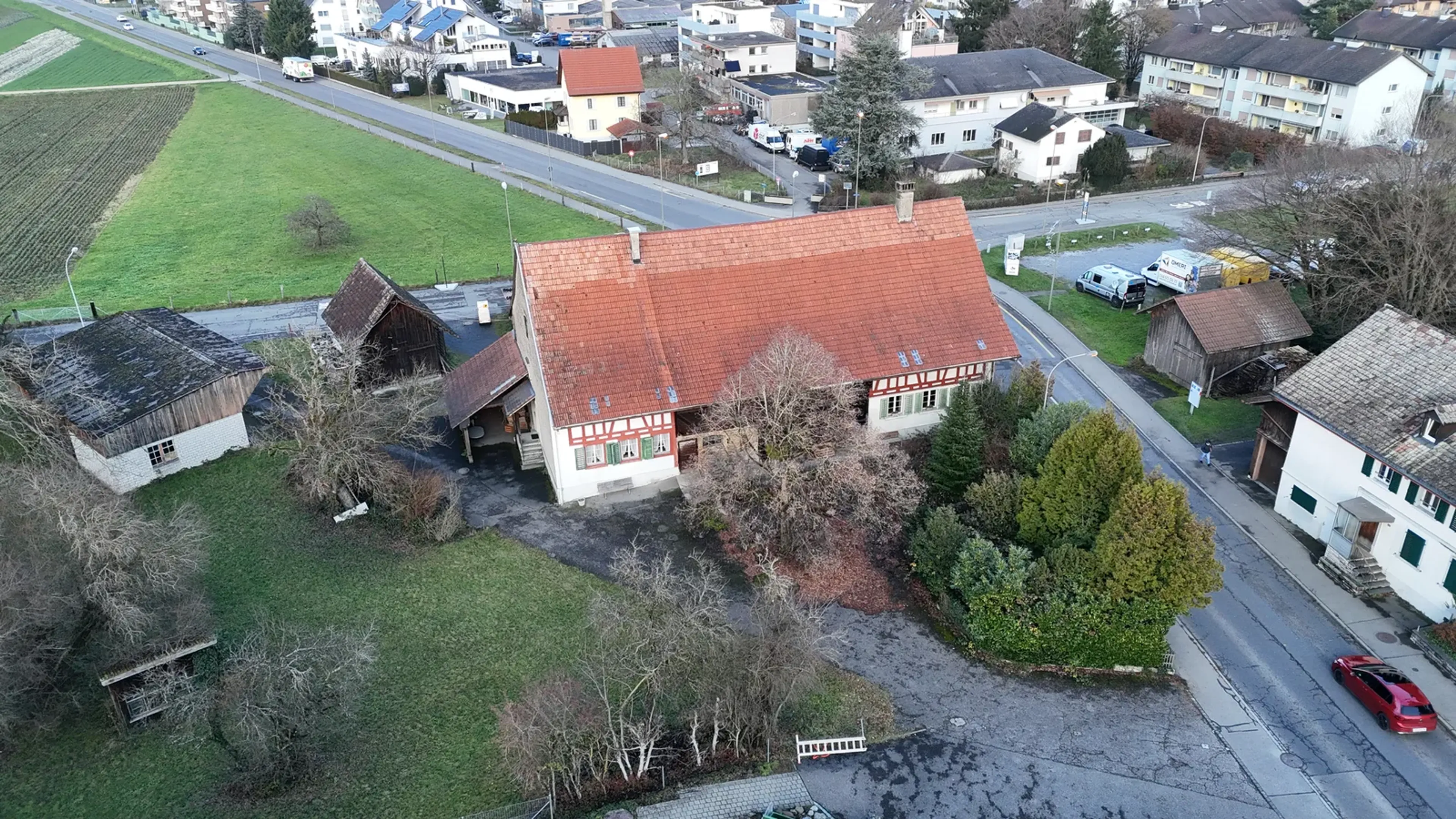 Ehemaliges Bauernhaus mit enormer Nutzungsreserve
