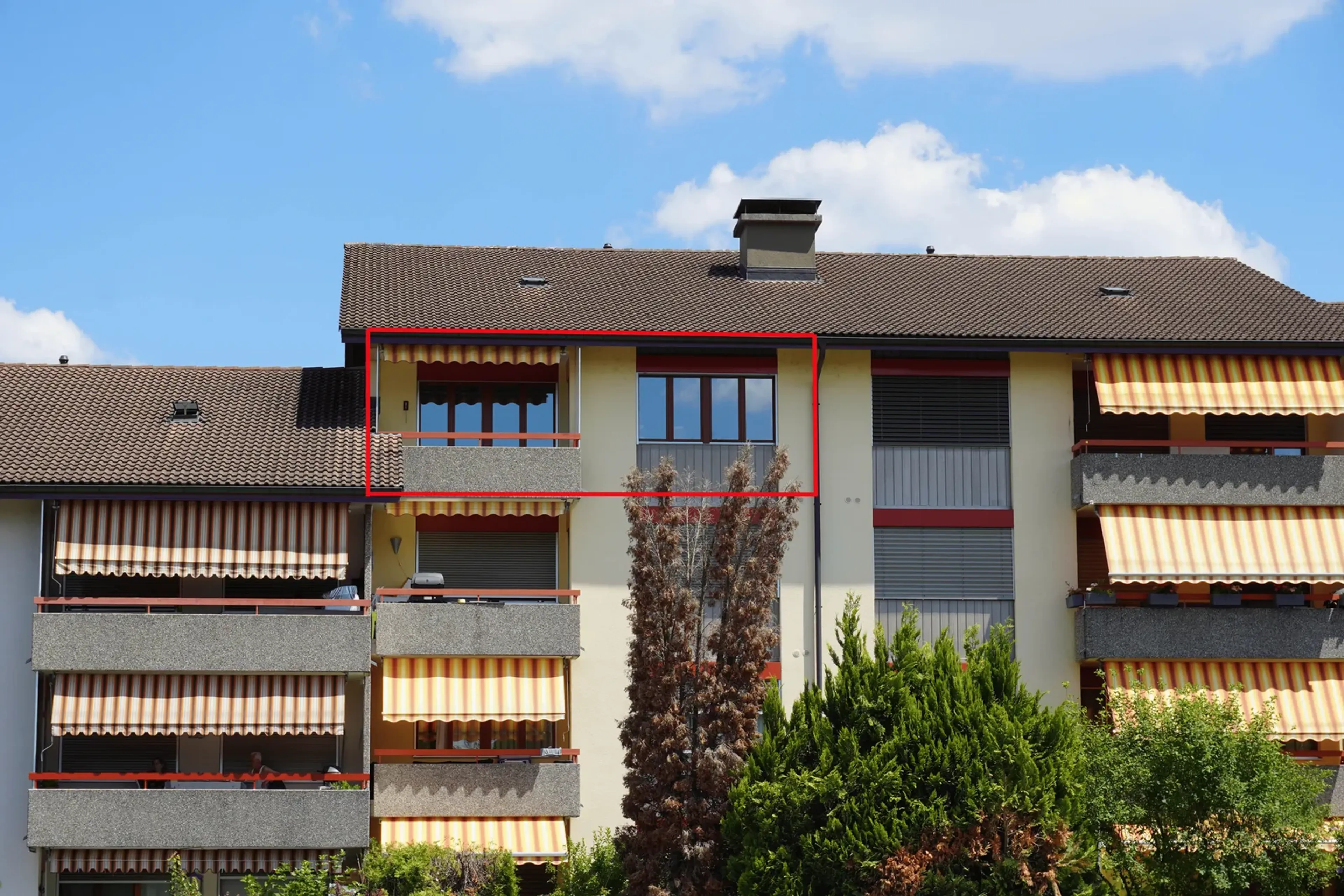 3½-Zimmer-Wohnung mit Balkon und Cheminée  - 5
