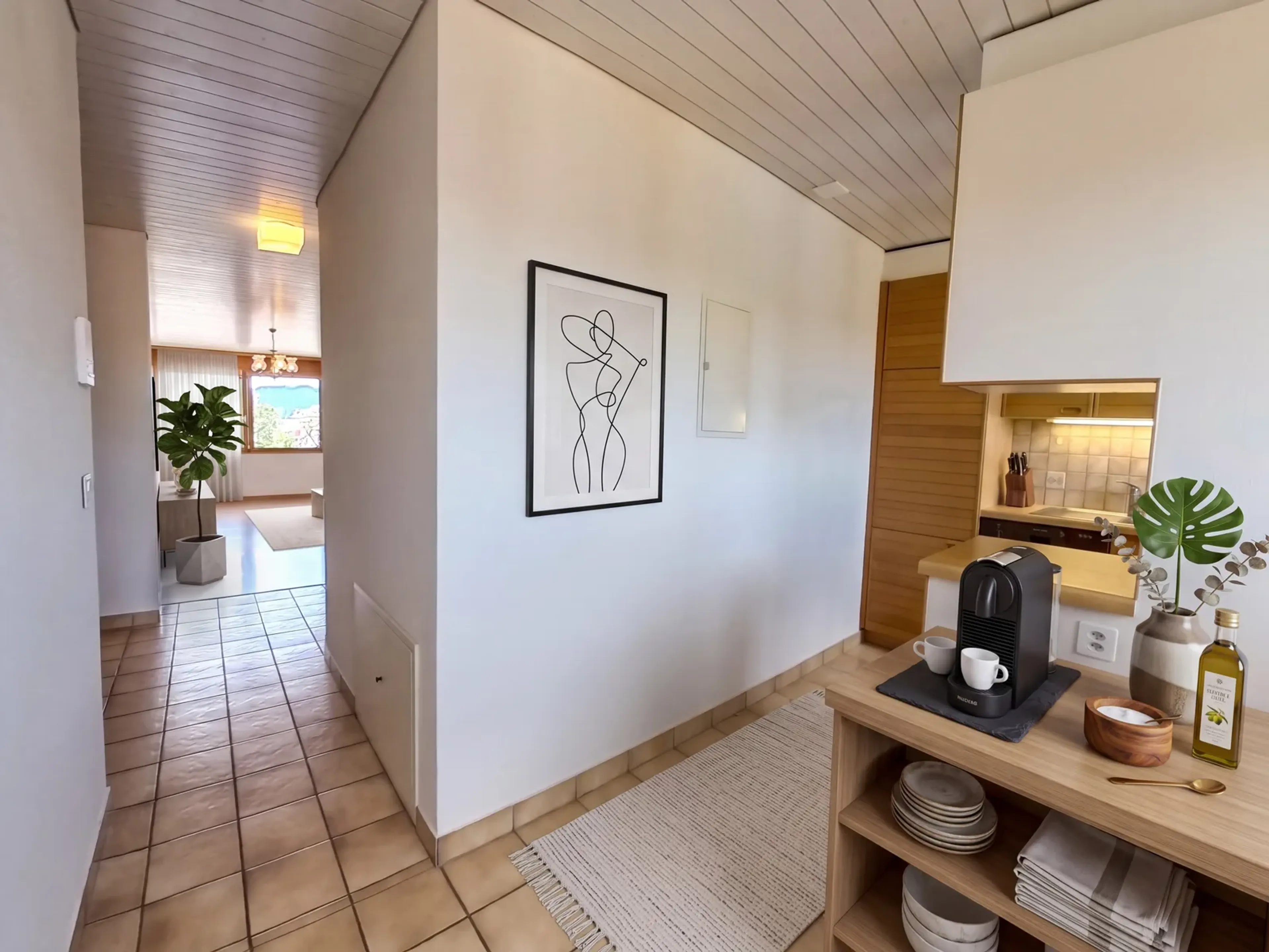 3½-Zimmer-Wohnung mit Balkon und Cheminée - 9