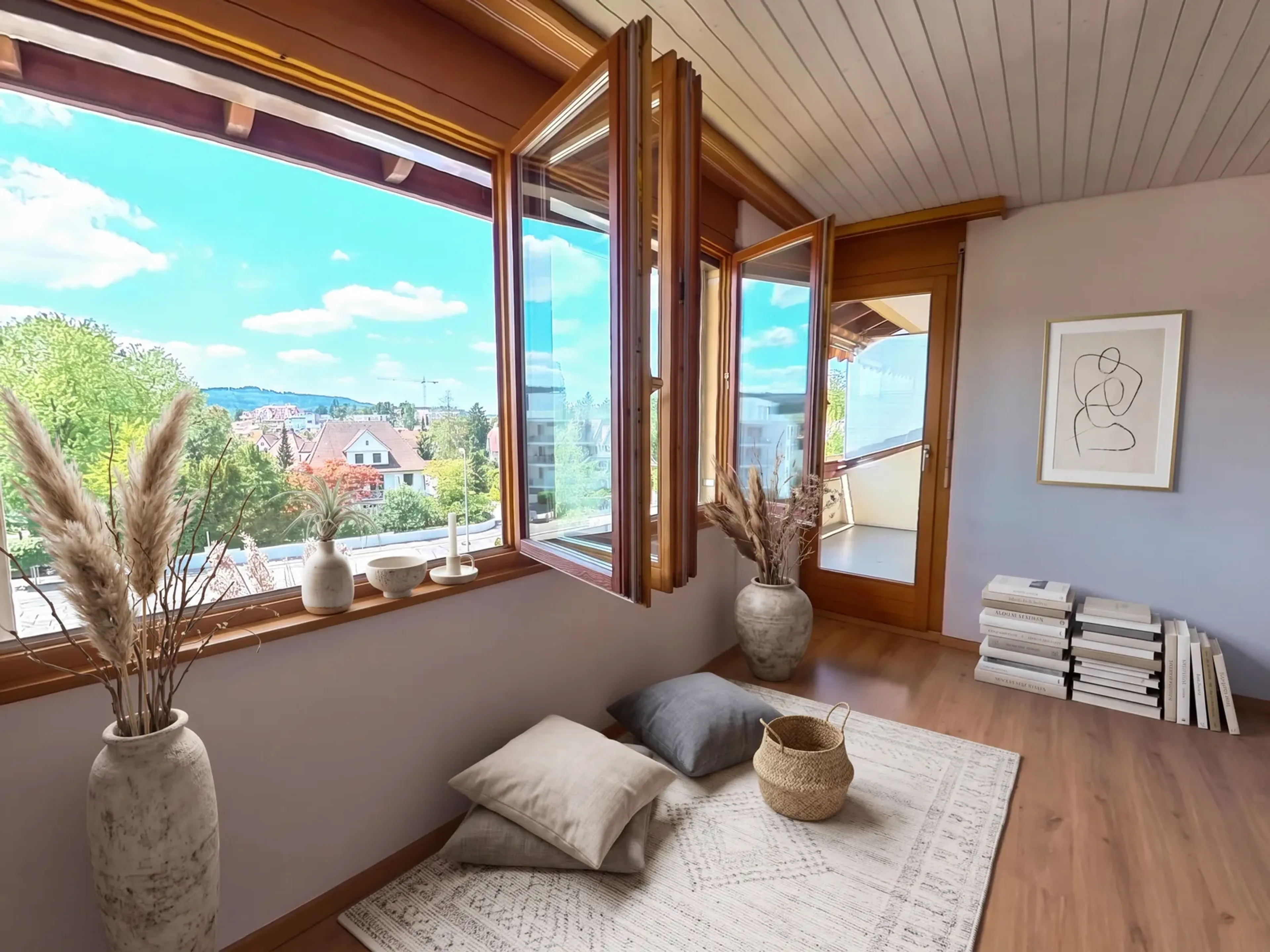 3½-Zimmer-Wohnung mit Balkon und Cheminée - Bild 3
