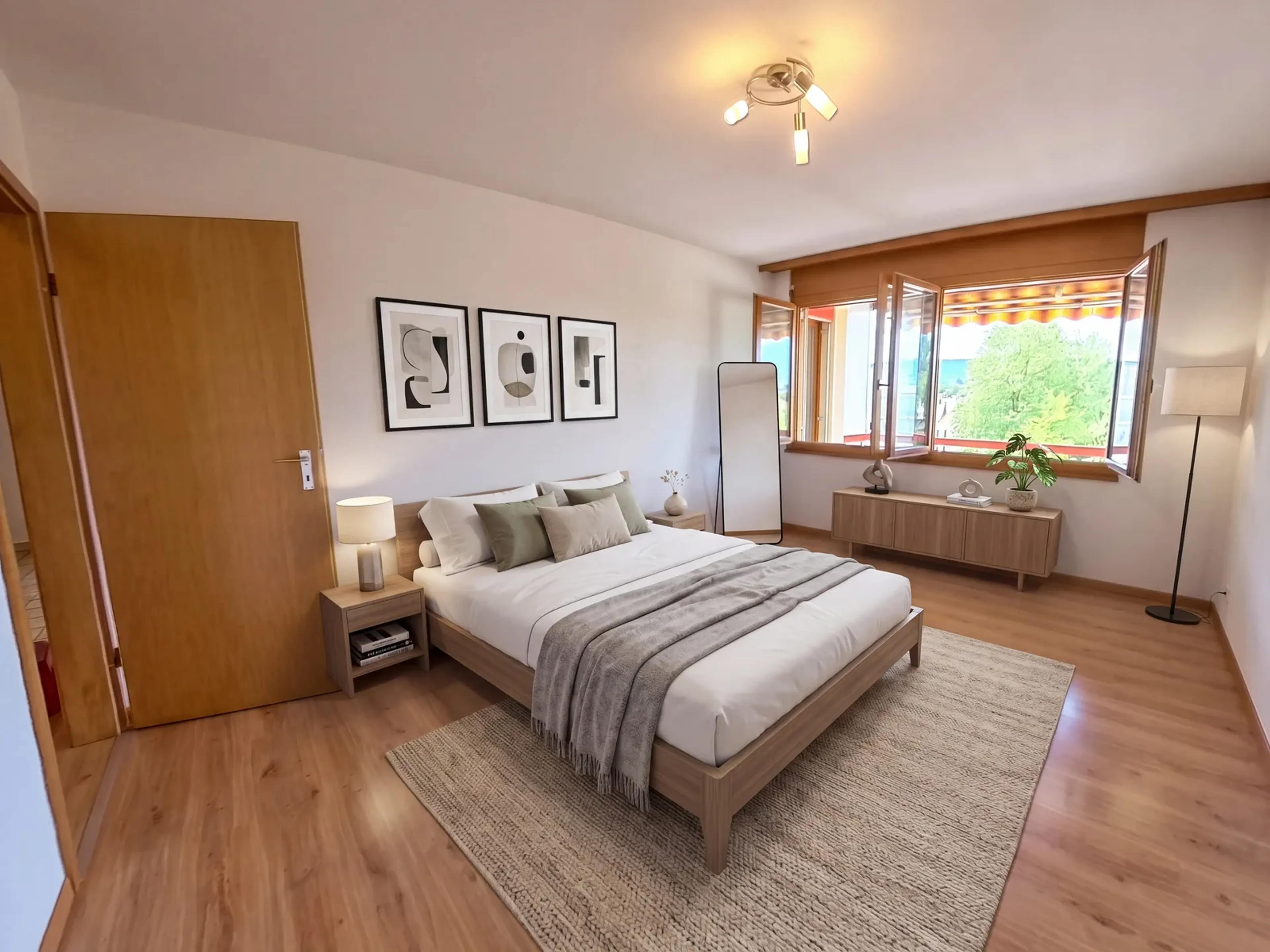 3½-Zimmer-Wohnung mit Balkon und Cheminée - 11