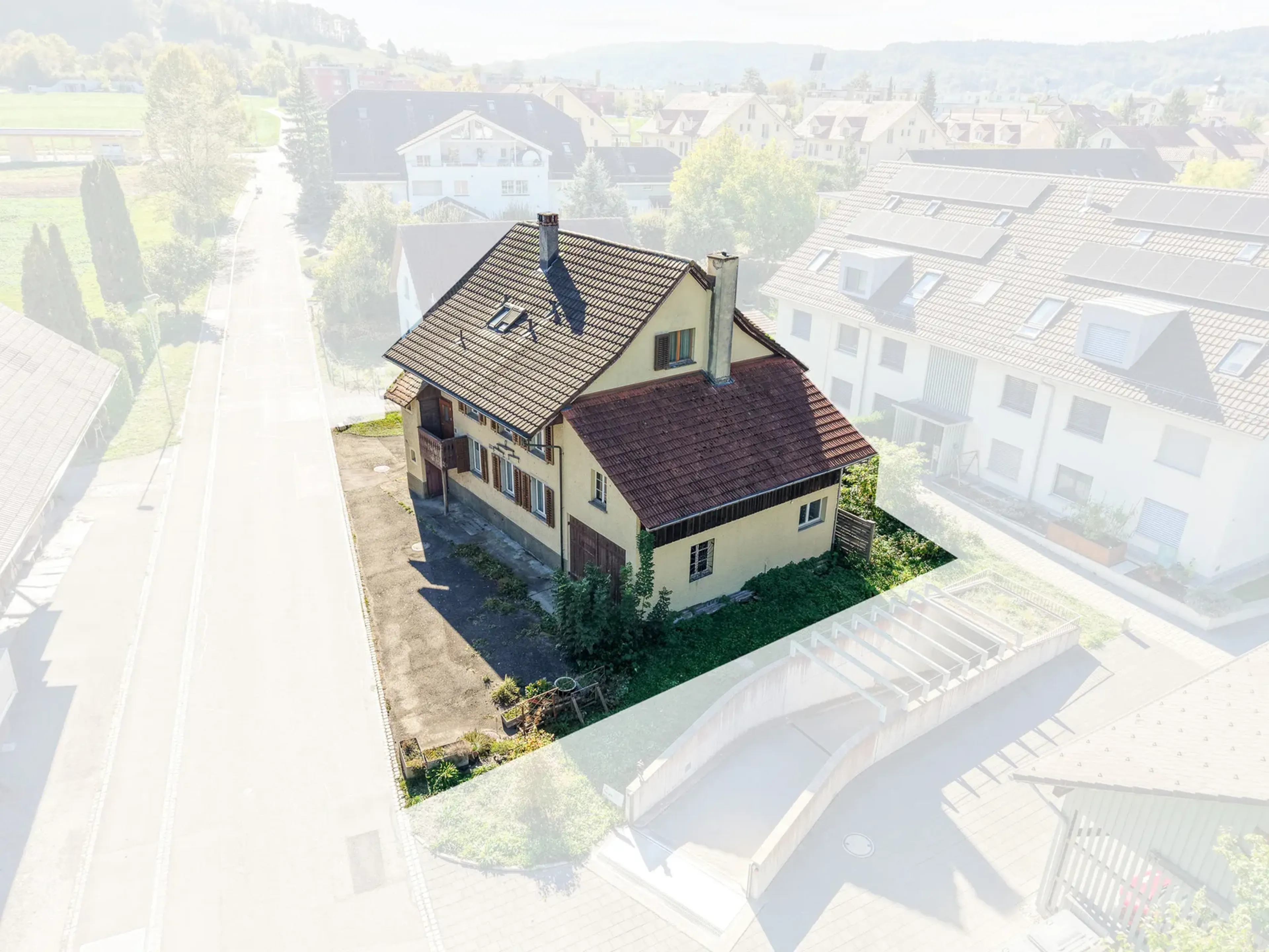Voll erschlossenes Grundstück 499 m² mit Wohnhaus in Würenlos - 5