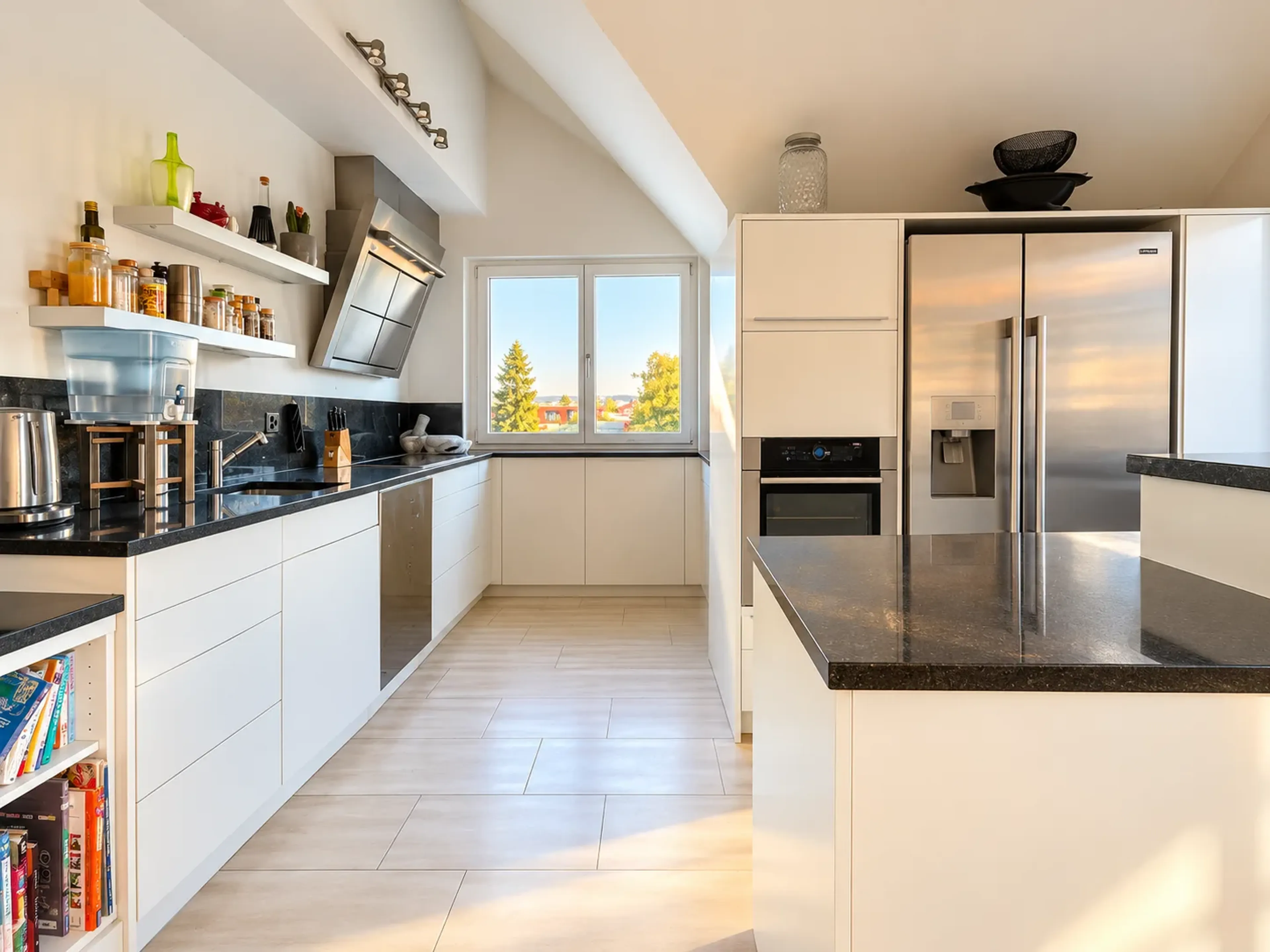 Stilvolles Wohnen auf zwei Ebenen – Grosszügige 6-Zimmer-Maisonette mit vier Balkonen in Zürich mieten - 4