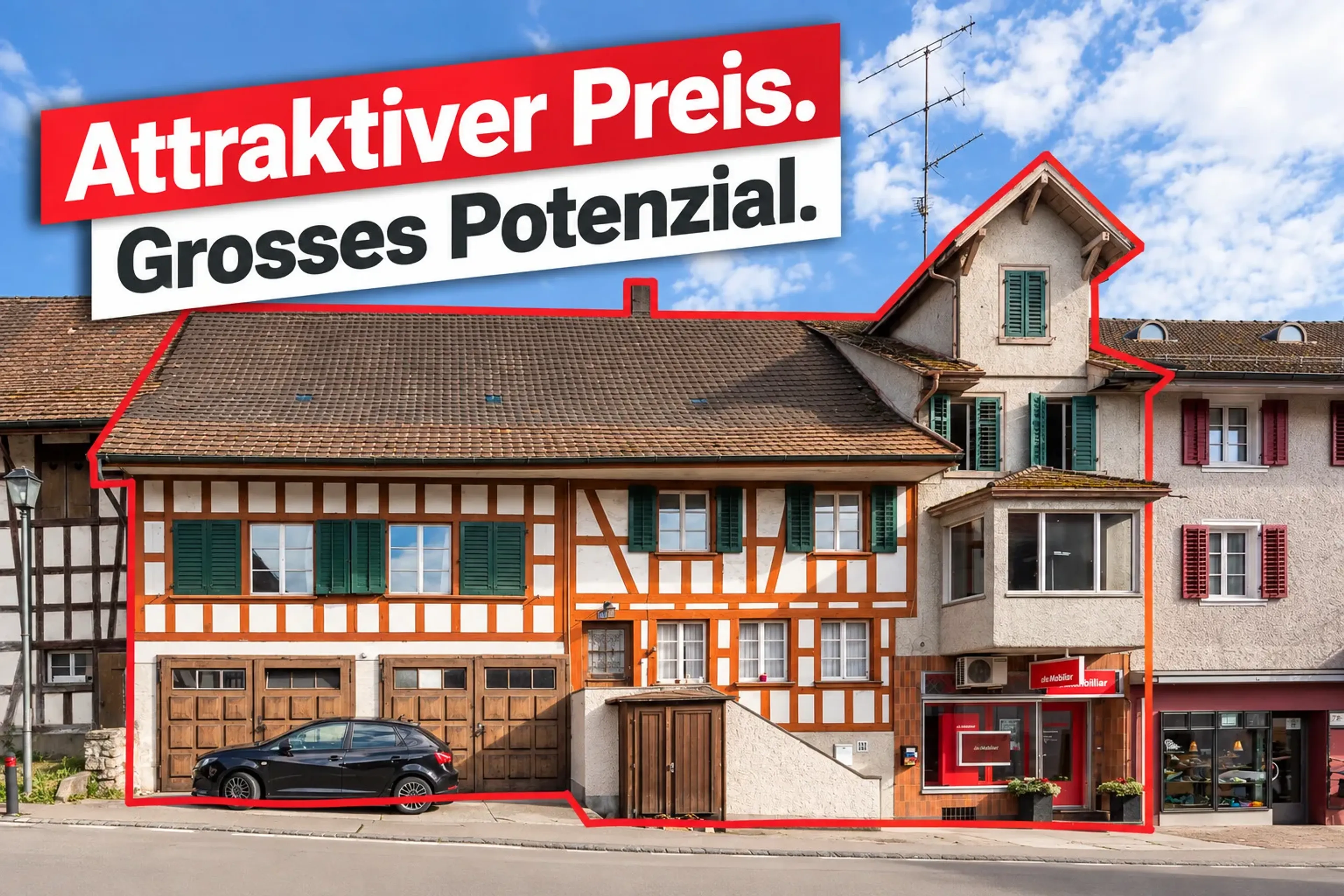 Wohn- und Geschäftshaus mit 3 Einheiten in Andelfingen kaufen