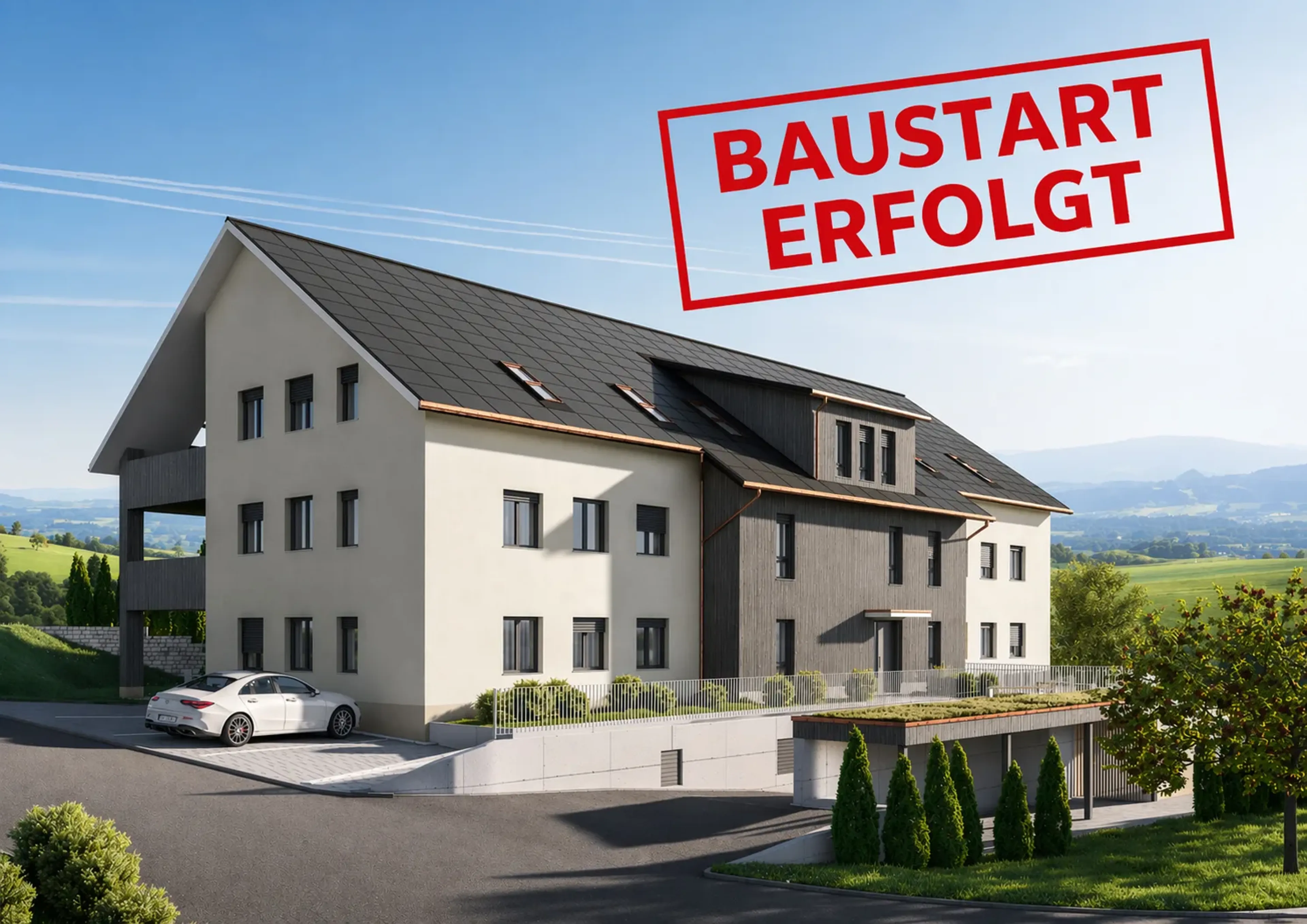 4.5-Zimmer-Gartenwohnung in Gansingen mieten