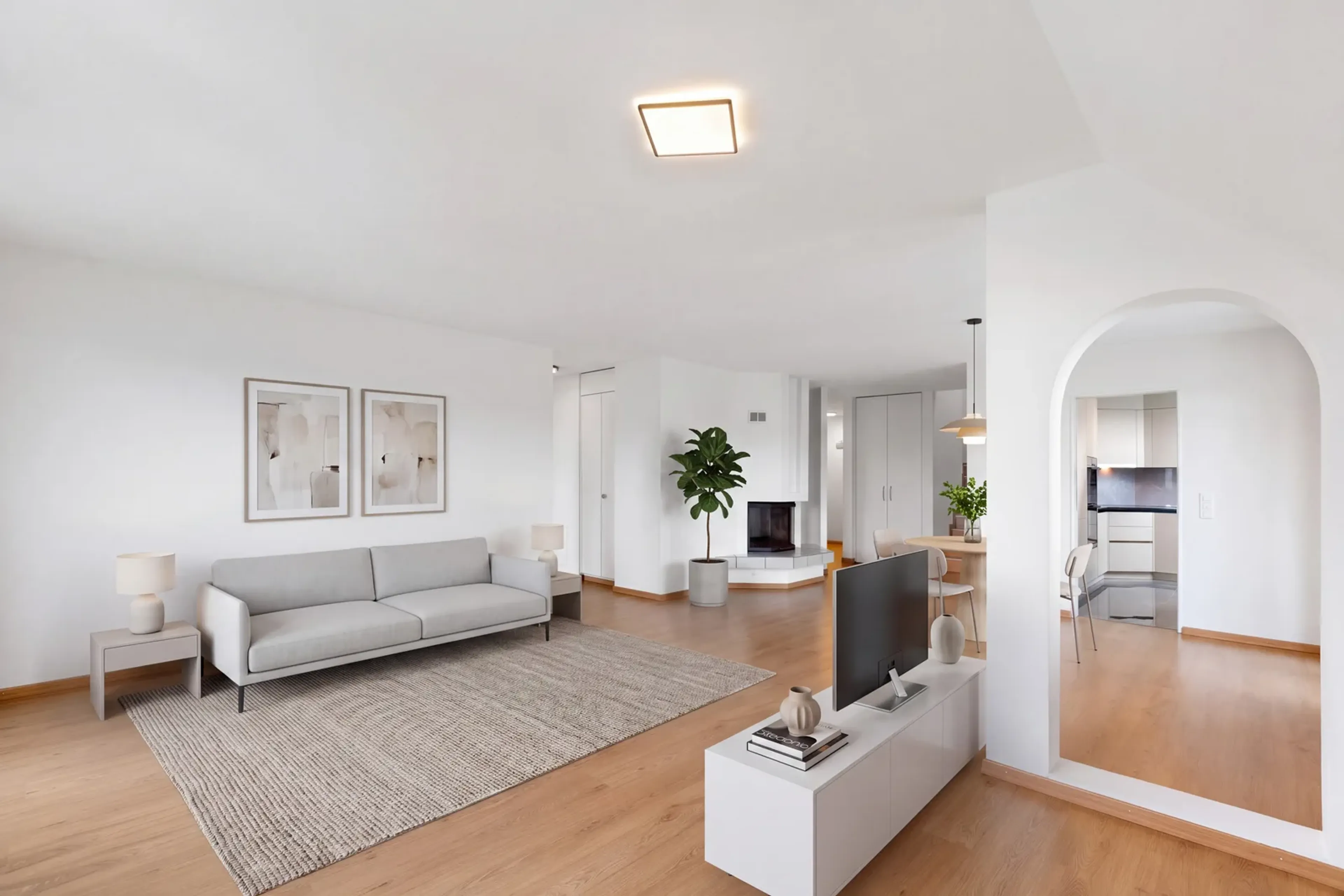 5.5-Zimmer-Dachwohnung mit Cheminée in Bonau kaufen - 5