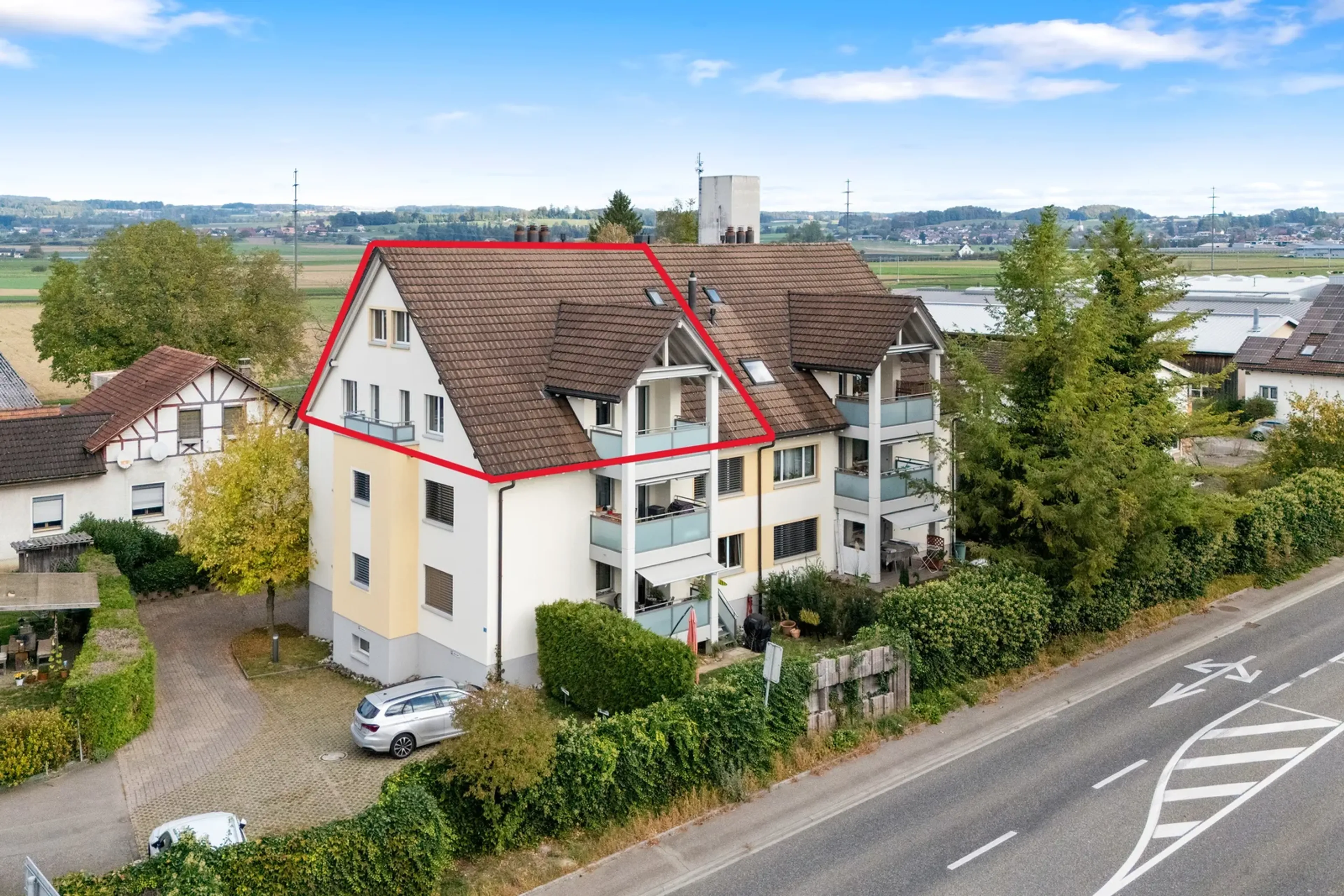 5.5-Zimmer-Dachwohnung mit Cheminée in Bonau - 14